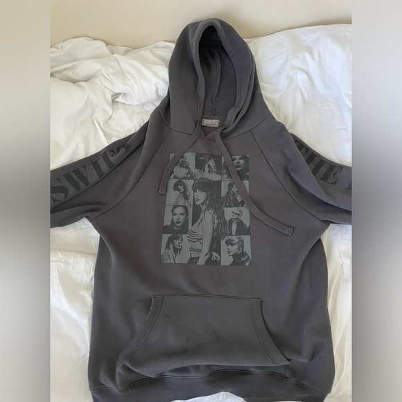 Taylor Swift The Eras Tour Dark Gray Hoodie - Picture 1 of 5